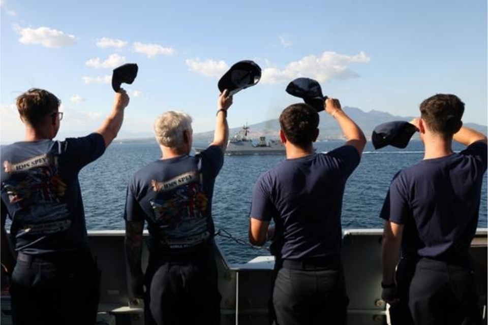 HMS Spey visita Manila para marcar 80 anos de relações Reino Unido-PH